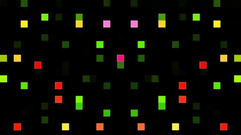 Beautiful abstract video that shines, bright light that regulates colorful movements, black background