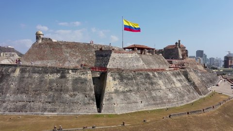 San Felipe de Barajas Castle in The city of Cartagena - Colombia