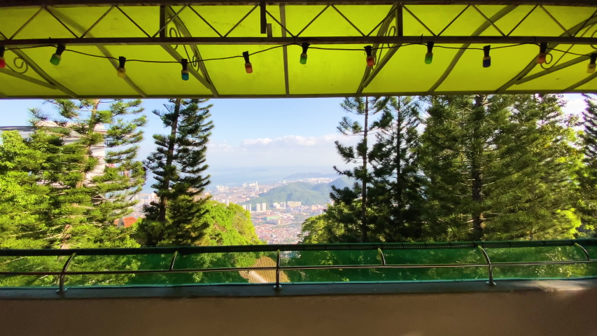 View from Penang Hill, Georgetown, Malaysia
