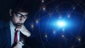 Business and technology concept. Smart office. GUI (Graphical User Interface). - Powered by Shutterstock - Get 15% off with code: PIKWIZARD15