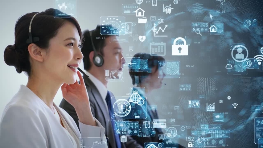 Business and technology concept. Communication network. - Powered by Shutterstock - Get 15% off with code: PIKWIZARD15