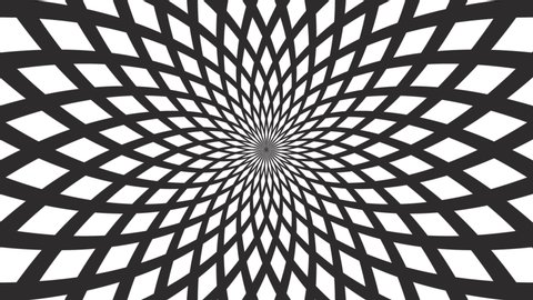 Op Art Abstract Background Black White Stock Vector (Royalty Free ...