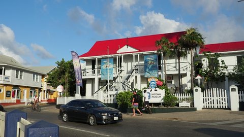 GEORGE TOWN, GRAND CAYMAN, CAYMAN ISLANDS - FEBRUARY 9, 2020: Cayman Islands National Museum.