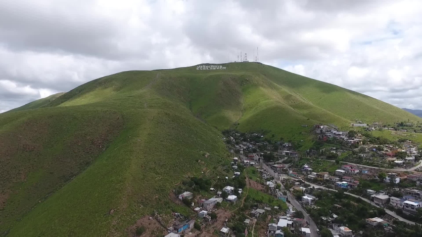 Sky view of Colorado Mountain in Tijuana Mexico