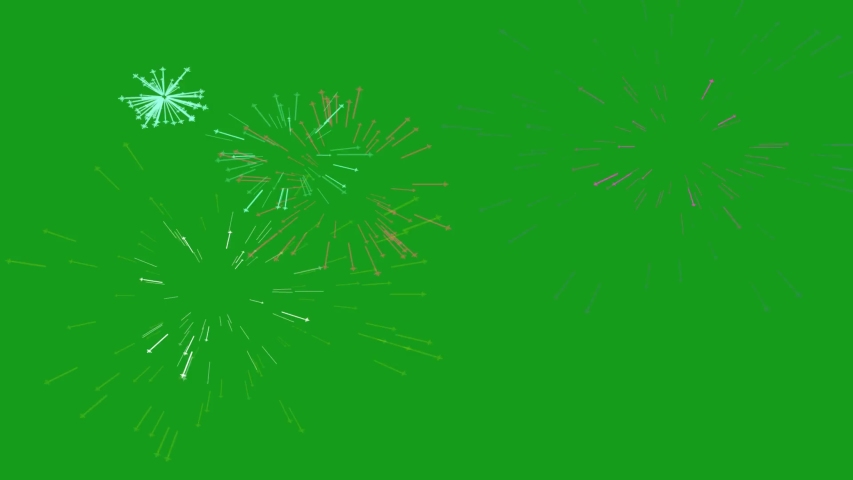 Fireworks green screen motion graphics | Shutterstock HD Video #1051812970