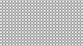 Graphic pattern in black and white with stroboscopic and hypnotic effect, while increasing in size and then reducing it.
