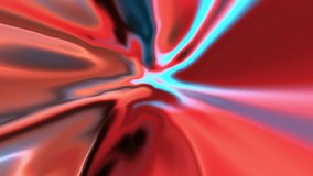 Abstract colorful background with waves. 3D Animation	