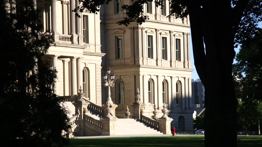 Michigan Capitol Government Building Lansing