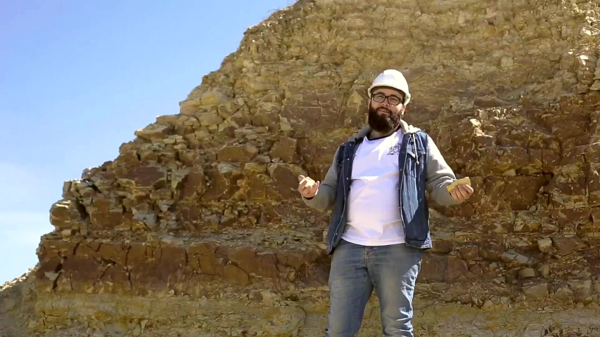 mining engineer at a mineral Deposit