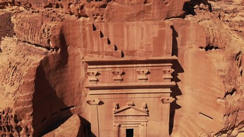 Mada'in Saleh, also called Al-Ḥijr or "Hegra", an archaeological site located in the Sector of Al-Ula within Al Madinah Region in the Hejaz, Saudi Arabia