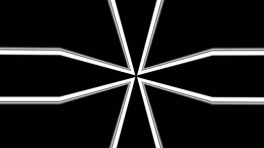 Kaleidoscope Movement  speed white line Geometric Circle and Star ornamnet  premium 4k | Shutterstock HD Video #1052286091