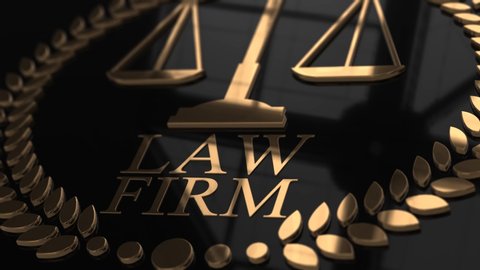 Law Firm legal representation lawyer attorney barrister 3D animation render