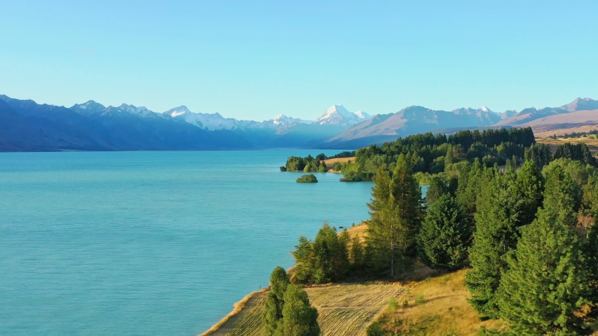 Panorama of the Southern Alps in New Zealand image - Free stock photo ...