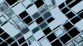 Blue Neon light cube Blockchain Network futuristic flying into digital technologic animation 3D rendering  - Powered by Shutterstock - Get 15% off with code: PIKWIZARD15