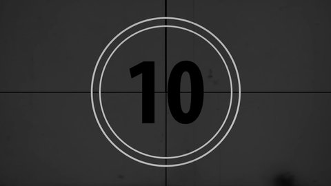 old film reel countdown gif