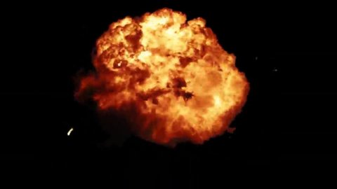 Realistic Explosion And Blasts With の動画素材 ロイヤリティフリー Shutterstock