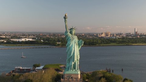 Statue of Liberty - New York City, USA famous landmark 