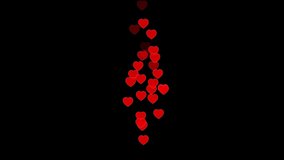 red hearts flying, love, social media, celebration - Powered by Shutterstock - Get 15% off with code: PIKWIZARD15