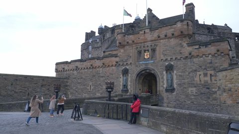 Edinburgh Schloss Stock Video Footage 4k And Hd Video Clips Shutterstock