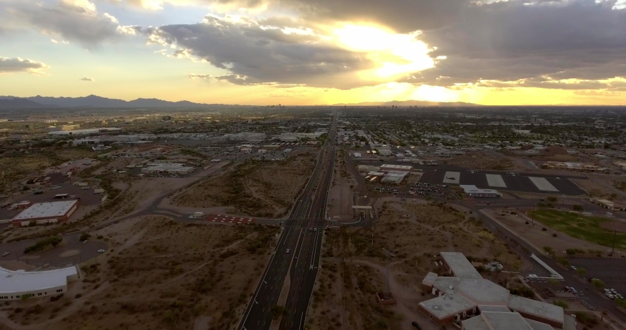 Phoenix skyscrapers and towers in the skyline, Arizona image - Free ...