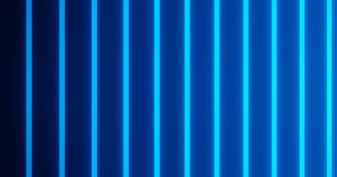 3d render with abstract vertical blue lines