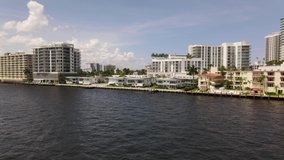 Residential buildings Fort Lauderdale FL 4k 60p