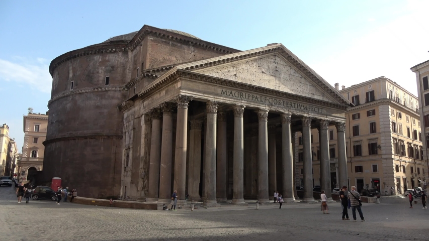 Rome - Pantheon in Rotonda Place