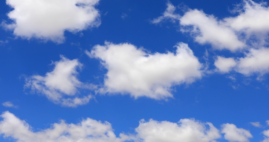 Grand Blue Sky Cloud Background Stock Footage Video 100 Royalty Free Shutterstock