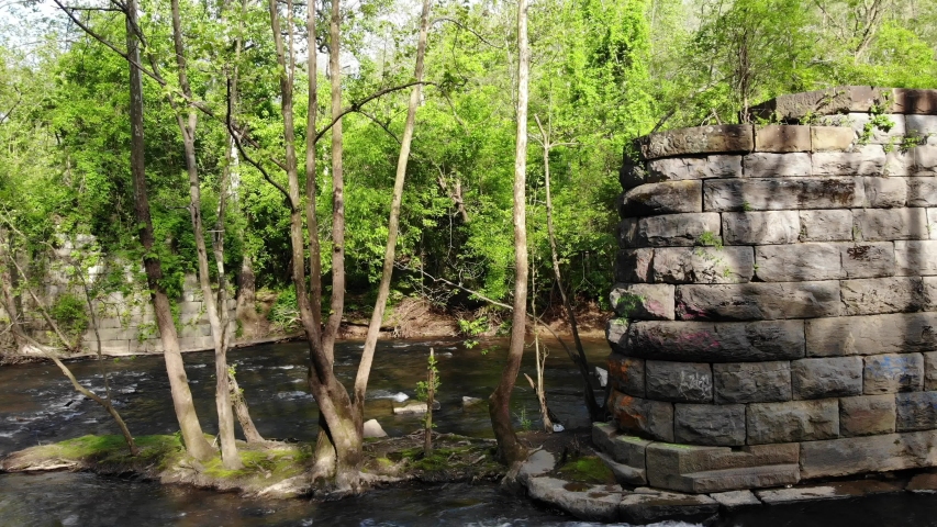 A view of the Patuxent River near Ellicott City, Maryland, USA.