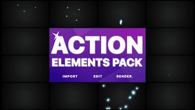 Action Elements Glow And Transitions is a powerful Motion Graphics Pack. Includes versions with glow and without glow effects. Just drop it into your project. More elements in our portfolio.