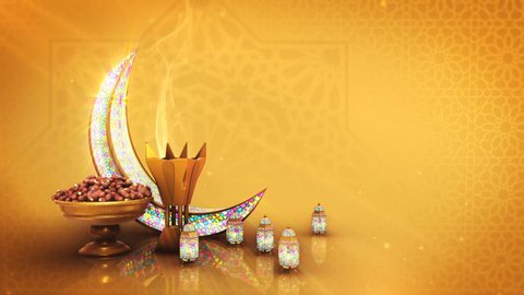 eid background,ramadan background, Islamic 3d background