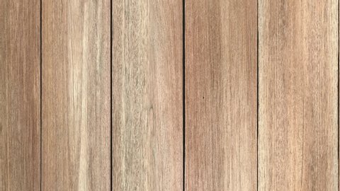 Top view wood texture animated move to right. 4K UHD, Video Clip.