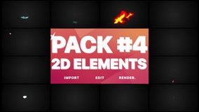 Elements And Transitions is an amazing Motion Graphics Pack. Alpha channel included. Includes versions with glow and without glow effects. More elements in our portfolio.