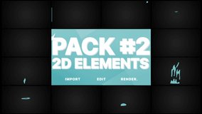 Elements And Transitions is an incredible Motion Graphics Pack. Just drop it into your project. Alpha channel included. Easy to customize with your favorite software. More elements in our portfolio.