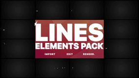 Flash FX Funny Lines is a cool Motion Graphics Pack. Easy to customize with your favorite software. Just drop it into your project. Alpha channel included. More elements in our portfolio.