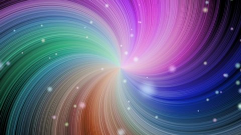 Magic rotation color rainbow swirl, vortex universe galaxies. Nice generated multicolored abstract spiral for advertisement.