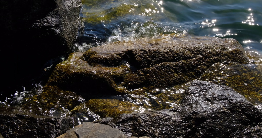 Close up of Water Splashing Stock Footage Video (100% Royalty-free Sns-Brigh10