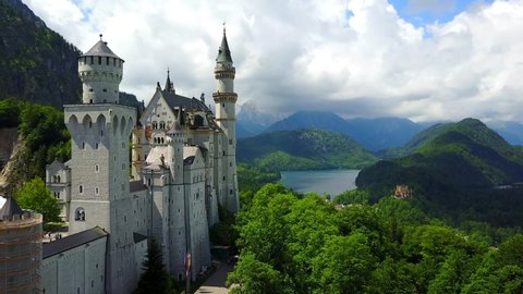 Neuschwanstein Castle is the symbol of travel, when you plan to visit Germany