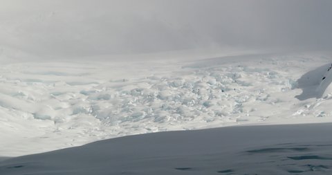 MS PAN Deep snow at Neko Harbor / Antarctica
