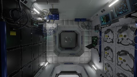 international space station inside