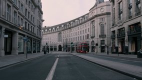 Bus driving in empty London streets during Covid19 - Powered by Shutterstock - Get 15% off with code: PIKWIZARD15