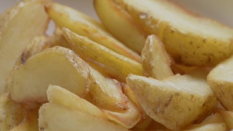 Delicious French fries made with potatoes