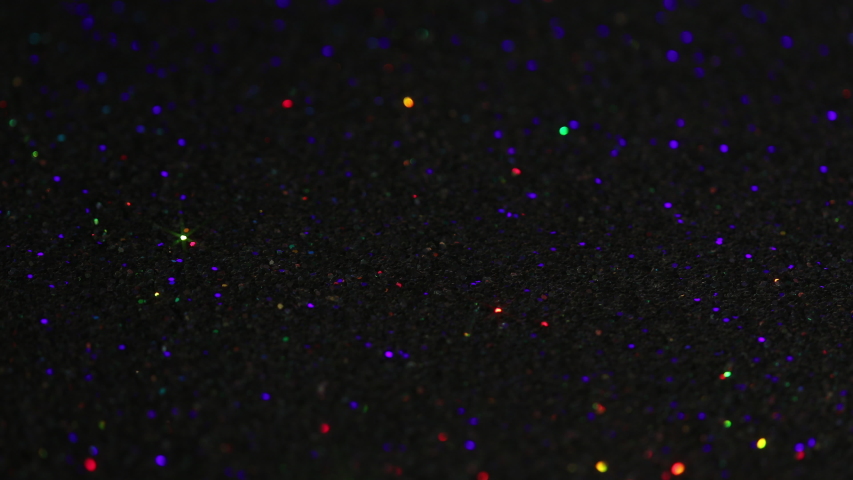 Shiny glitter Star-shaped. Polarization pearl sequins ＃6 | Shutterstock HD Video #1053516251