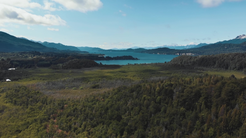 Free Photo Awesome View Of Nahuel Huapi Lake And Andes