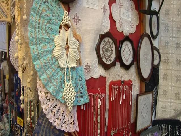 Typical eastern bazaar shop in Nicosia, Northern Cyprus