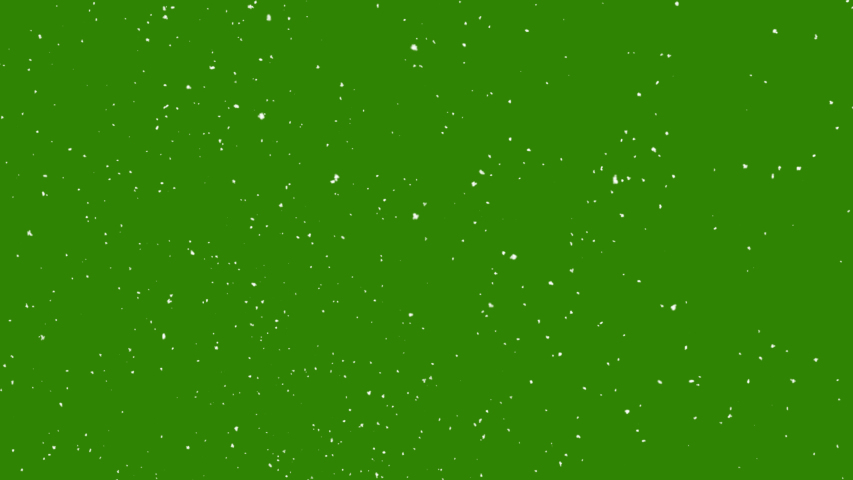 snow falling on green screen background Stock Footage Video (100% ...