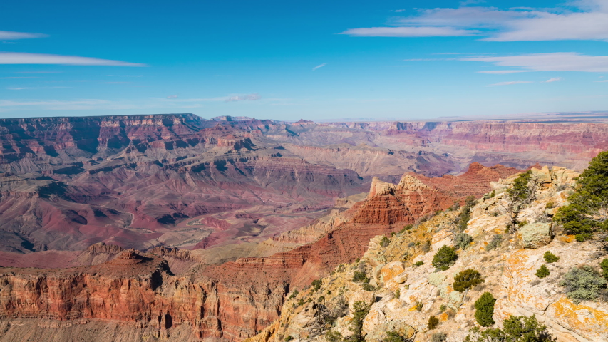 Overview of the landscape at Grand Canyon National Park, Arizona image ...