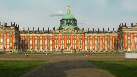 Potsdam, Germany - SUMMER, 2018: New Palace in Potsdam.