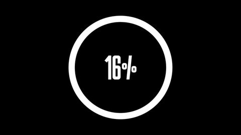 Circle percentage diagrams meter from 0 to 100 ready-to-use for web design, user interface UI or infographic - indicator with yellow