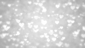 Heart particle loop background material